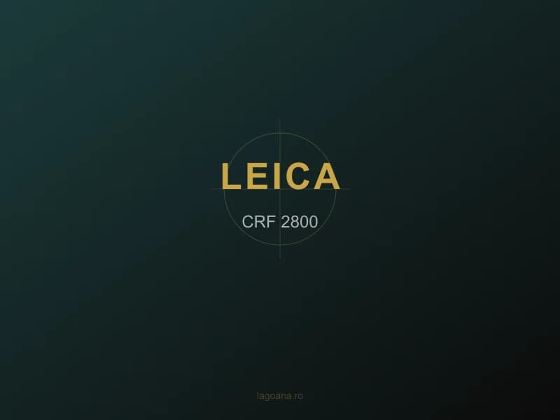 Telemetru Leica Rangemaster CRF 2800.COM